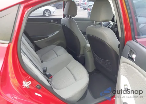 2013 Hyundai Accent Gls z USA, uszkodzony, nr VIN KMHCU4AE9DU320110